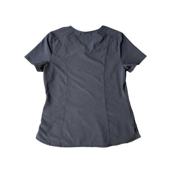 Infinity Women's 6-Pocket STRETCH Rib-Knit Waistband Cargo Scrub Pants & 2 Tops - Picture 10 of 10